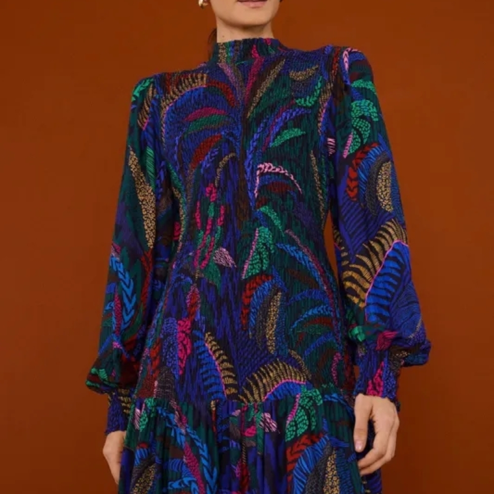 FARM Rio Amazonia Night Mini Dress NWT